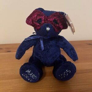 Ty Beanie Baby "Mardi Gras" the Bear